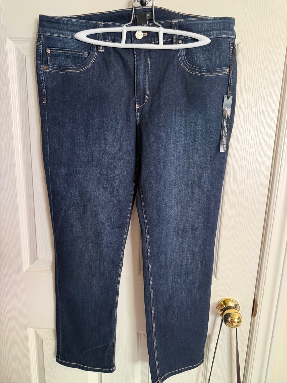 White House Black Market Dark Blue Slim Ankle Jeans